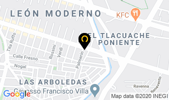Mapa de Clinica Dental Palmerin en León
