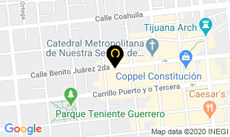 Mapa de Clinica Dental Yin-Yang en Tijuana