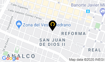 Mapa de Clinica Macias S.a. en Guadalajara