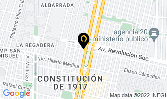 Mapa de Clinica Medica Cristo Rey en Ciudad de Mexico