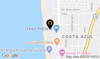 Mapa de Clínica Nuevo Ser en Tijuana