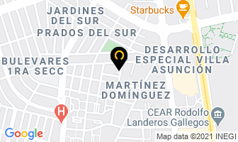 Mapa de Clinica Prenatal De Desarrollo Psicofisico en Aguascalientes