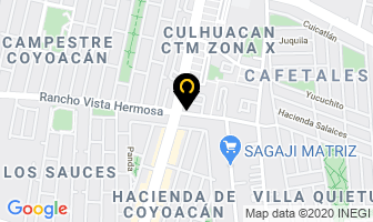 Mapa de Clínica Veterinaria Daltrhe en Ciudad de Mexico