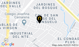 Mapa de Clinica Veterinaria Paws en León