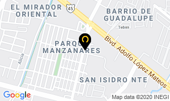 Mapa de Clinica Veterinaria Rihos en León