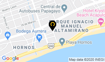 Mapa de Clinicas Dentales En Acapulco Innovadent en Acapulco de Juárez