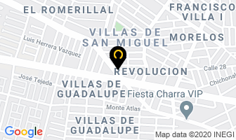 Mapa de Closets Los Pirules en Querétaro