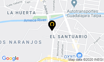 Mapa de Clutch Y Frenos De Ameca en Ameca