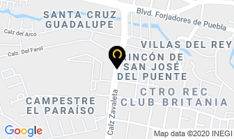 Mapa de Coaching Y Terapia Con Angeles en Puebla