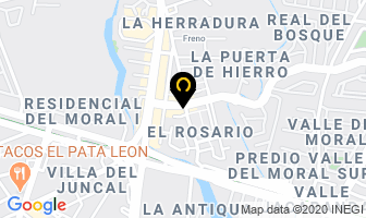 Mapa de Cocina Doña Mary en León