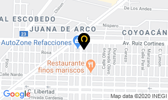 Mapa de Cocinas Finex, S.a. en Monterrey