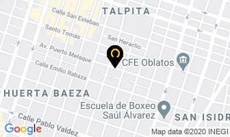 Mapa de Cocinas Integrales De La Torre en Guadalajara