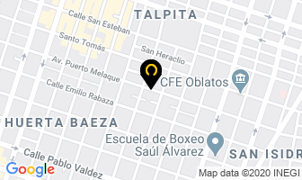 Mapa de Cocinas Integrales De La Torre. en Guadalajara