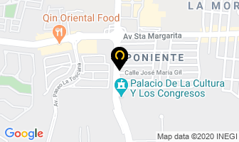 Mapa de Cocinas Onix en Zapopan