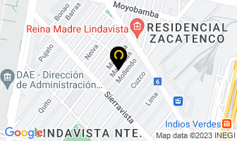 Mapa de Colaboratorio 949 en Gustavo A. Madero
