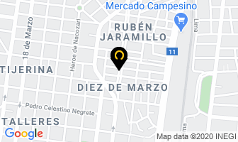 Mapa de Coladores Para Pintura en Monterrey