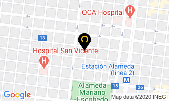 Mapa de Colectores De Polvo Ehecatl en Monterrey