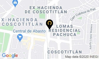 Mapa de Colegio Albert Einstein. en Pachuca de Soto