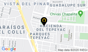 Mapa de Colegio Bertha Von Glummer en Zapopan