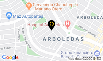 Mapa de Colegio Emma Godoy en Zapopan