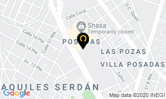 Mapa de Colegio Euro Liceo en Puebla