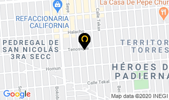 Mapa de Colegio Galileo Galilei en Ciudad de Mexico