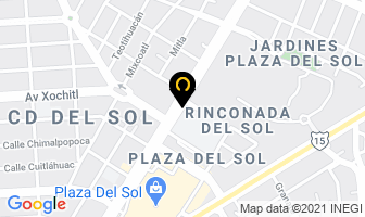 Mapa de Colegio Guadalajara en Zapopan
