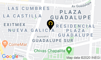 Mapa de Colegio InglÉs De Guadalajara en Zapopan