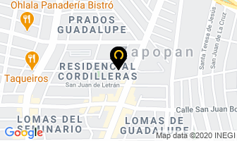 Mapa de Colegio InglÉs Hidalgo en Zapopan