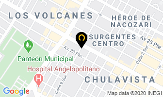 Mapa de Colegio Miguel Hidalgo en Puebla
