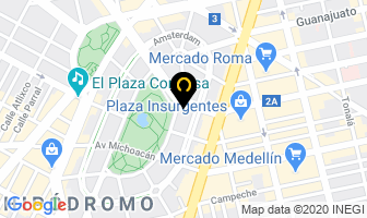 Mapa de Colegio Superior De Gastronomia en Ciudad de Mexico