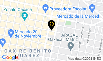 Mapa de Comedor Florita en Oaxaca de Juárez