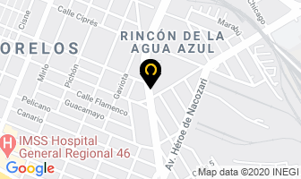 Mapa de Comercial E Industrial La Aurora S.a. De C.v. en Guadalajara