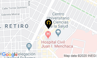 Mapa de Comercial Enterprise, S.a. De C.v en Guadalajara