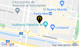 Mapa de Comercial Flores De Monterrey en Monterrey