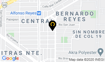 Mapa de Comercial Lozalco, S.a. De C.v. en Monterrey