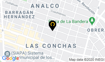 Mapa de Comercializadora De Despensas Economicas De Occididente en Guadalajara