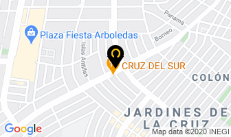 Mapa de Comercializadora Gemha en Guadalajara