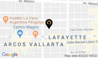 Mapa de Comercializadora Interludio en Guadalajara