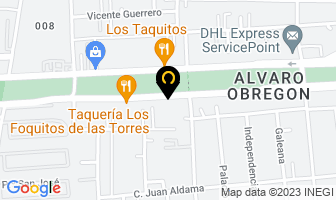 Mapa de Comercializadora Torninorte en Metepec