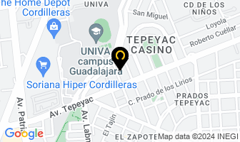 Mapa de Commax Guadalajara en Zapopan