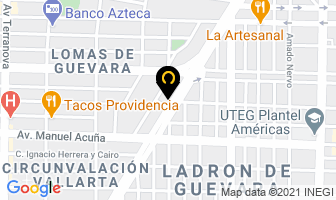 Mapa de Compra-venta De Materiales De Empaque Torres en Guadalajara