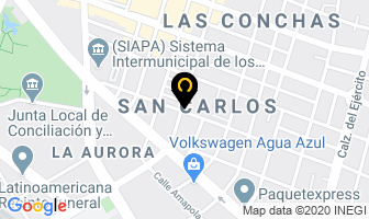 Mapa de Compresores Quincy en Guadalajara