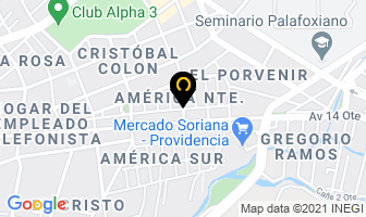 Mapa de Compresores Y Equipos Pari S.a. De C.v. en Puebla