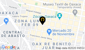Mapa de Comunicaciones Hoy 401 en Oaxaca de Juárez