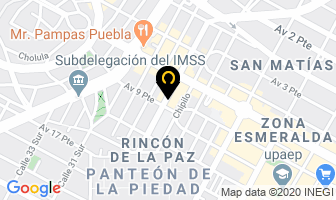 Mapa de Conamat - Escuela Nacional De Matematicas en Puebla