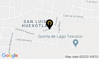 Mapa de Condominio Horizontal Huexotitla en Ciudad de Mexico