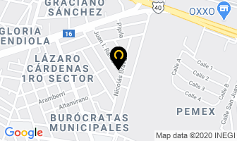 Mapa de Confecciones Del Norte en Monterrey