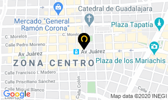Mapa de Conferencias Católicas en Guadalajara