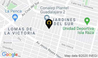 Mapa de Confiadem en Guadalajara